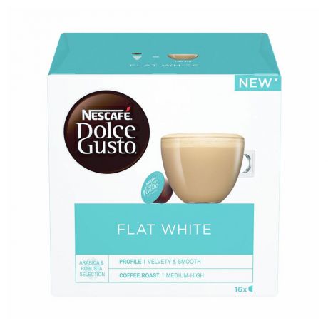 Кофе в капсулах Nescafe Dolce Gusto Flat White, 187,2 г