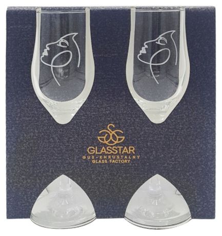 Набор бокалов для шампанского Леди, 2х260 мл
