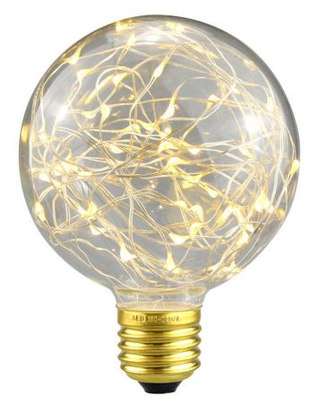 Лампа светодиодная Rev Шар G95 Starry Vintage Е27 2 Вт