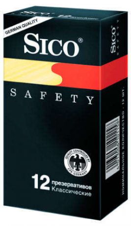 Презервативы Sico Safety классические, 12 шт