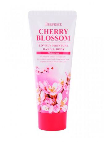 Крем для тела Deoproce Moisture Hand&Body Cherry Blossom Lovely, 100 мл