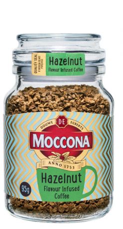 Кофе растворимый Moccona Hazelnut с ароматом лесного ореха, 95 г