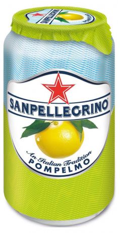 Напиток газированный Sanpellegrino Грейпфрут, 330 мл
