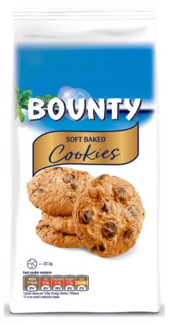 Печенье мягкое Bounty, 180 г