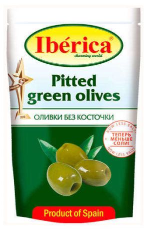Оливки Iberica без косточки, 170 г