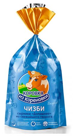 Сырники творожные «Коровка из Кореновки» Чизби домашние, 400 г