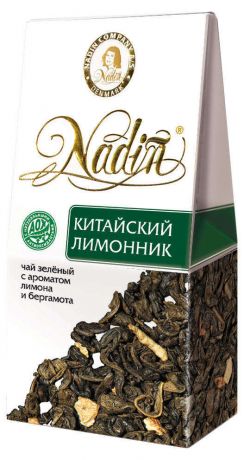 Чай зеленый Nadin Китайский лимонник в пакетиках, 50 г