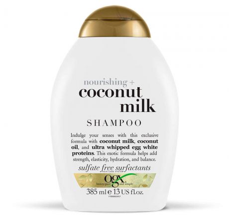 Шампунь для волос OGX с кокосовым молоком, 385 мл