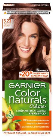 Крем-краска для волос Garnier Color Naturals розовое дерево тон 5.23, 112 мл