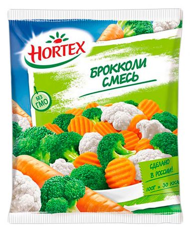 Смесь овощная Hortex Брокколи, 400 г