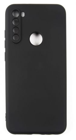 Чехол mObility для Xiaomi Redmi Note 8T soft touch черный