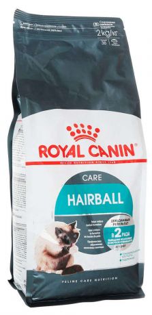 Сухой корм для кошек Royal Canin Hairball Саre для вывода шерсти, 2 кг
