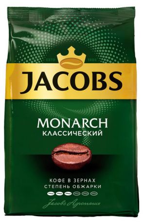 Кофе в зернах Jacobs Monarch классический, 1 кг