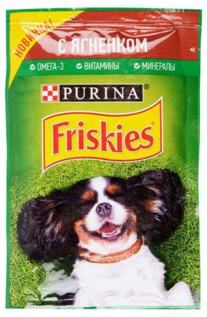 Корм для собак Friskies с ягненком, 85 г