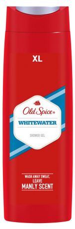 Гель-шампунь для душа Old Spice White Water Классический аромат2в1, 400 мл