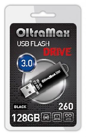 Флешка OltraMax 260 3.0 64GB черная