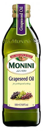 Масло виноградное Monini Grapeseed Oil рафинированное , 500 мл