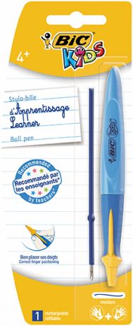 Ручка шариковая Bic Kids Twist сменный стержнь синяя