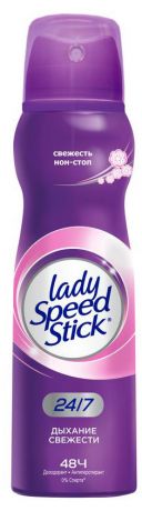 Дезодорант-антиперспирант спрей Lady Speed Stick Fresh Fusion Дыхание свежести, 150 мл
