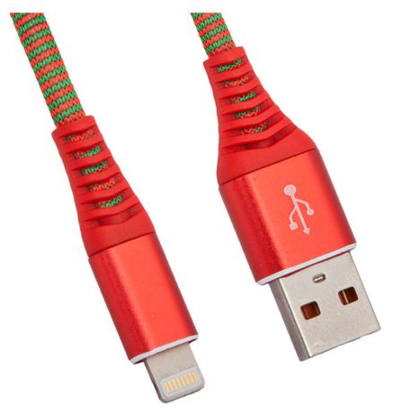 USB кабель Liberty Project для Apple 8 pin Носки красный