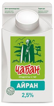 Айран «Чабан» 2,5%, 450 мл