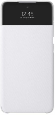 Чехол-книжка Samsung S View для Samsung Galaxy A52 (белый)