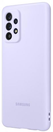 Клип-кейс Samsung Silicone для Samsung Galaxy A52 (фиолетовый)