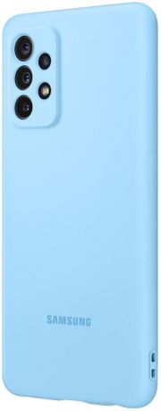 Клип-кейс Samsung Silicone для Samsung Galaxy A72 (синий)