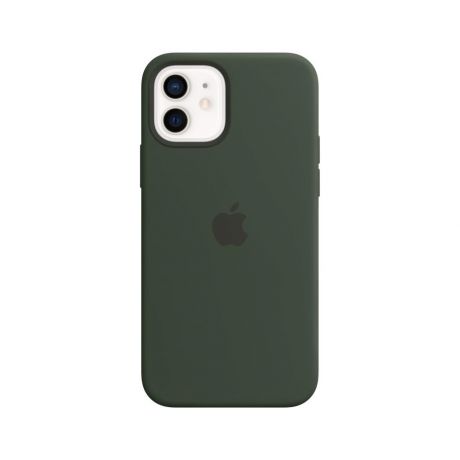 Клип-кейс Apple Silicone Case with MagSafe для iPhone 12 / 12 Pro (кипрский зеленый)