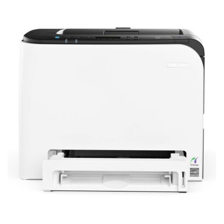 Принтер лазерный RICOH SP C261DNw лазерный, цвет: белый [408236]