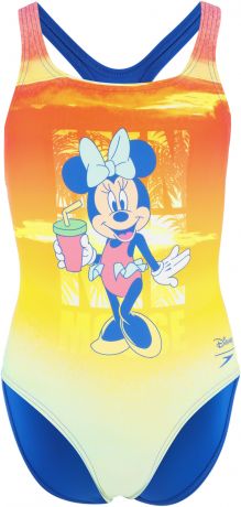 Speedo Купальник для девочек Speedo Disney Minnie Mouse Medalist, размер 164