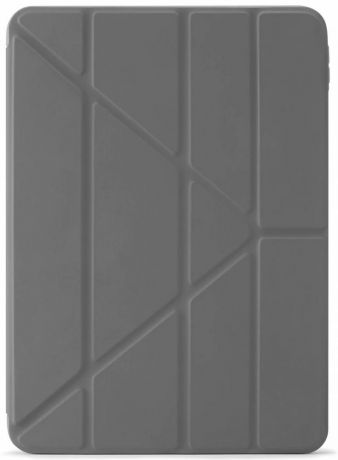 Чехол Pipetto Origami Case для Apple iPad Air 10.9 (2020) (темно-серый)