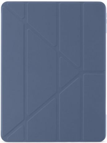 Чехол Pipetto Origami Case для Apple iPad Pro 12.9 (2020) (синий)
