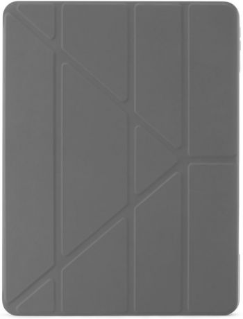 Чехол Pipetto Origami Case для Apple iPad Pro 12.9 (2020) (темно-серый)