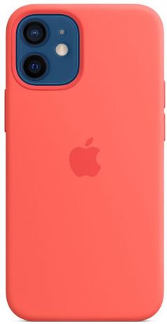 Клип-кейс Apple Silicone Case with MagSafe для iPhone 12 mini (розовый цитрус)