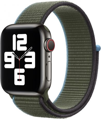Ремешок Apple Sport Loop для Apple Watch 40мм (зеленый)