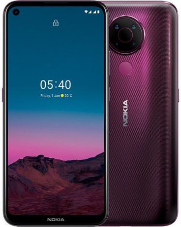 Nokia 5.4 Dual SIM 4/128GB (пурпурный)