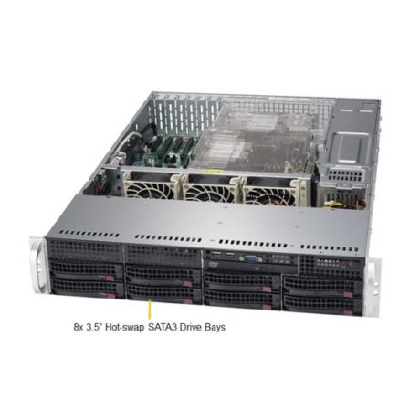 Платформа SuperMicro SYS-6029P-TRT 3.5" 10G 2P 2x1000W