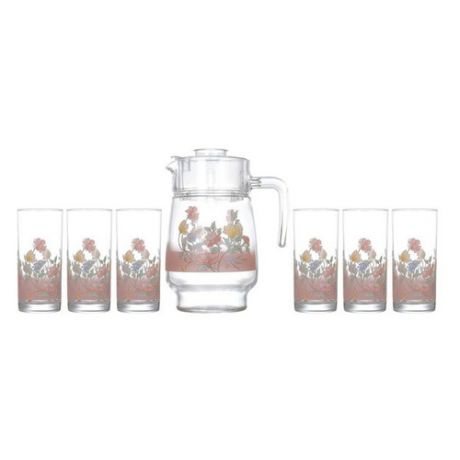 Набор стаканов с кувшином LUMINARC Arcopal Elise, 7 предметов [n3216]