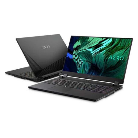 Ноутбук GIGABYTE Aero 17 HDR YC-9RU4760SP, 17.3", IPS, Intel Core i9 10980HK 2.4ГГц, 64ГБ, 1ТБ + 1ТБ SSD, NVIDIA GeForce RTX 3080 для ноутбуков - 8192 Мб, Windows 10 Professional, YC-9RU4760SP, черный