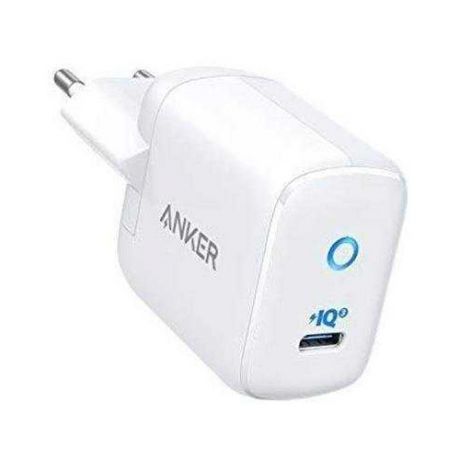 Сетевое зарядное устройство ANKER PowerPort Atom, USB type-C, 2A, белый