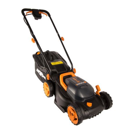 Газонокосилка аккумуляторная WORX WG779E.1, 34см, несамоходная