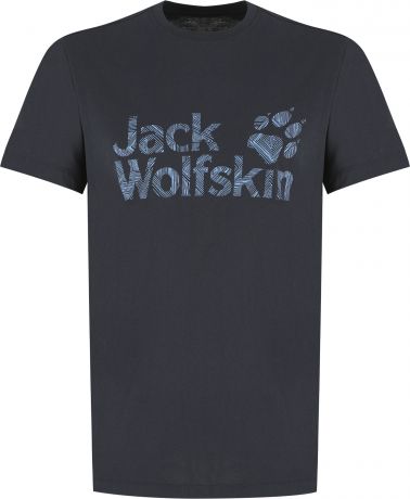 JACK WOLFSKIN Футболка мужская Jack Wolfskin Brand Logo, размер 46-48