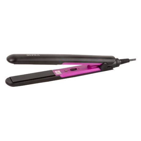 Выпрямитель для волос SUPRA HSS-1229S, черный и розовый