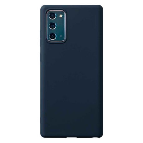 Чехол (клип-кейс) Deppa для Samsung Galaxy Note 20 Gel Color Case синий (87731)