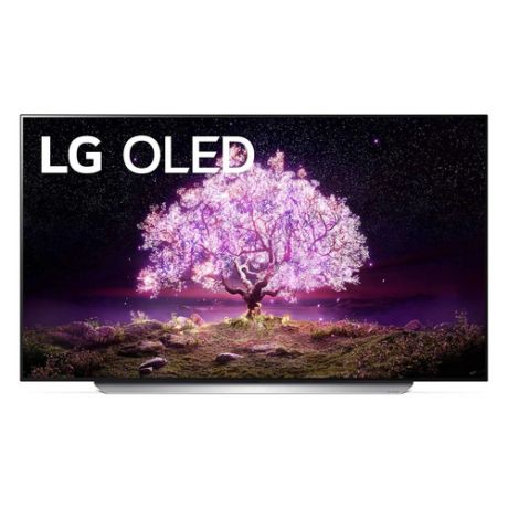 Телевизор OLED LG 78" OLED77C1RLA Smart черный/Ultra HD/50Hz/DVB-T2/DVB-C/DVB-S2/USB/WiFi (RUS)