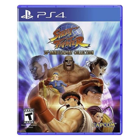 Игра для PS4 PlayStation Street Fighter 30th Anniversary Collection (18+)