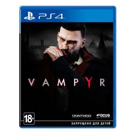 Игра для PS4 PlayStation Vampyr (18+)