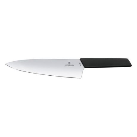 Нож кухонный Victorinox Swiss Modern (6.9013.20B) стальной разделочный лезв.200мм прямая заточка чер