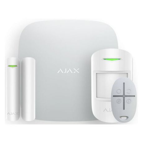 Комплект сигнализации беспроводной AJAX StarterKit, белый [00-00105515]